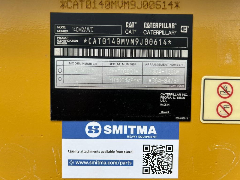 Niveleuse Cat 140M2 AWD: photos 12