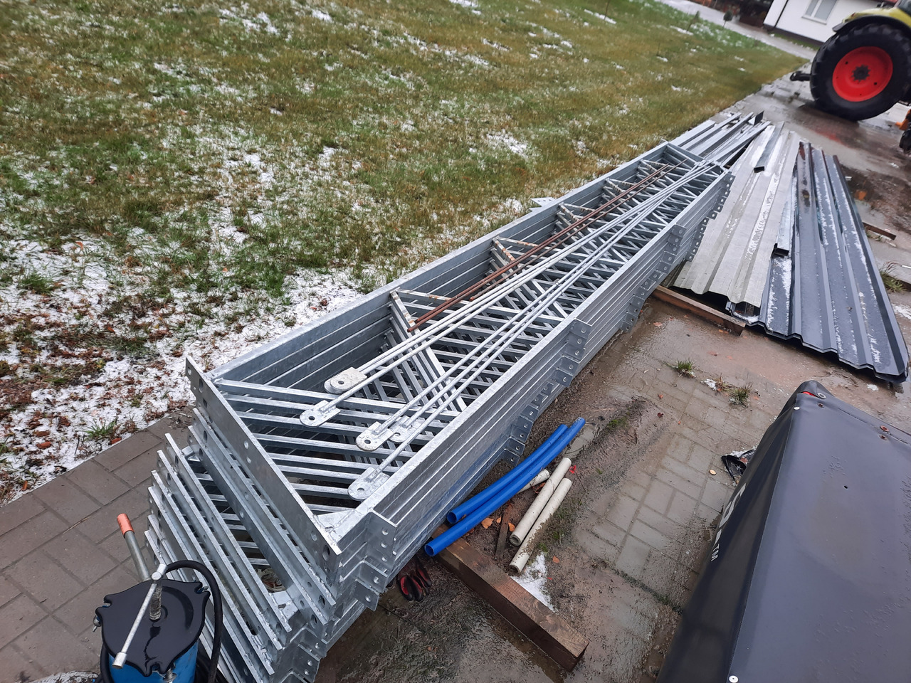 Konstrukcja hali / wiaty stalowej 8 m x 5 m (40 m2) ocynkowana NOWA - Matériel de chantier: photos 2 Konstrukcja hali / wiaty stalowej 8 m x 5 m (40 m2) ocynkowana NOWA - Matériel de chantier: photos 2