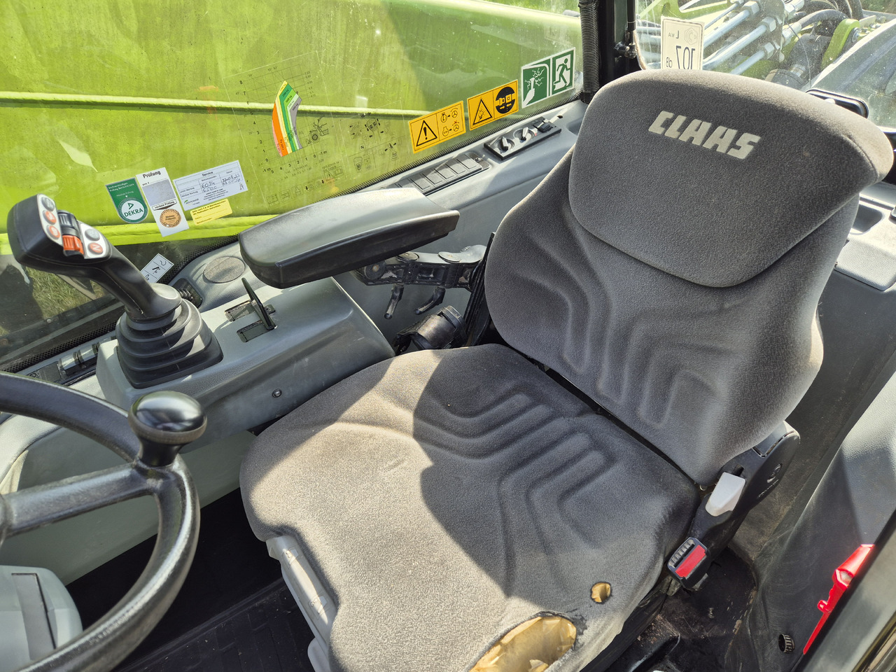 Chariot télescopique CLAAS Scorpion 746 Varipower: photos 11 Chariot télescopique CLAAS Scorpion 746 Varipower: photos 11