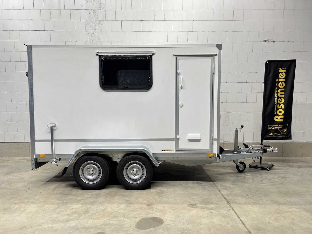 Remorque pour moto neuf BLYSS F2030HTD Rampe Tür 2 Fenster Kofferanhänger: photos 16
