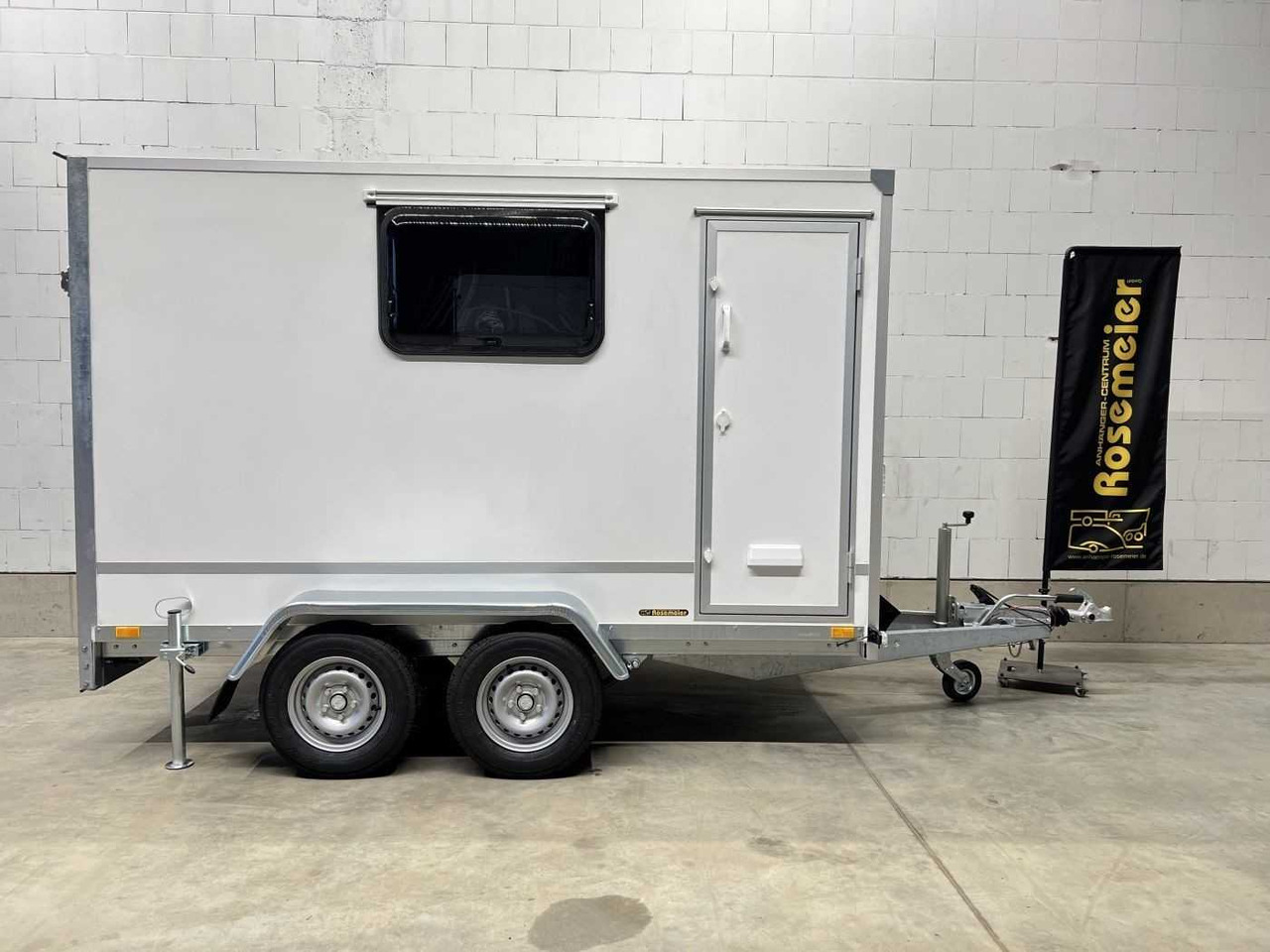Remorque pour moto neuf BLYSS F2030HTD Rampe Tür 2 Fenster Kofferanhänger: photos 13