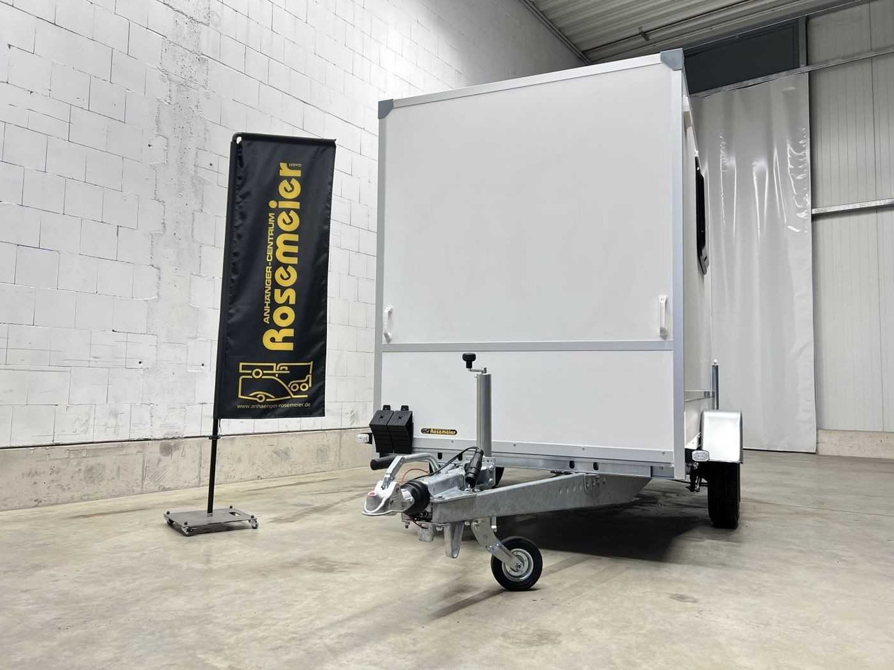 Remorque pour moto neuf BLYSS F2030HTD Rampe Tür 2 Fenster Kofferanhänger: photos 30