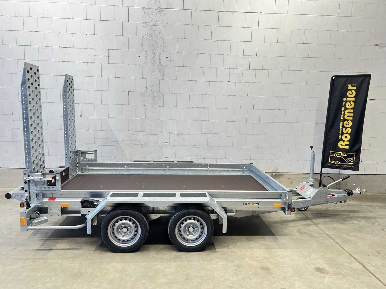 BOECKMANN BT-ST 3016/30 AS Maschinentransporter - Remorque porte engin: photos 1 BOECKMANN BT-ST 3016/30 AS Maschinentransporter - Remorque porte engin: photos 1