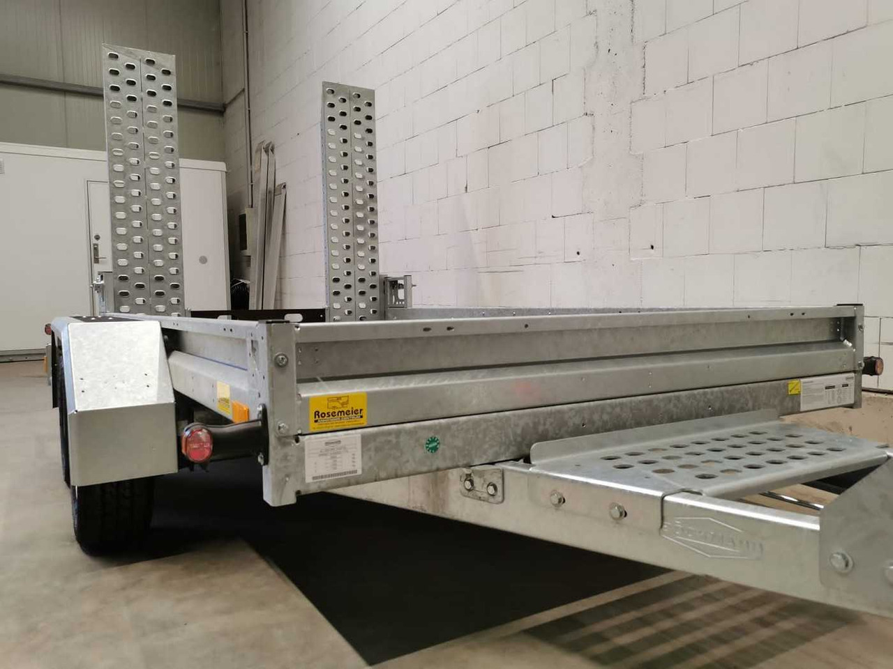 BOECKMANN BT-ST 3016/35 AS + Schaufelabl Maschinentranspor - Remorque porte engin: photos 5 BOECKMANN BT-ST 3016/35 AS + Schaufelabl Maschinentranspor - Remorque porte engin: photos 5