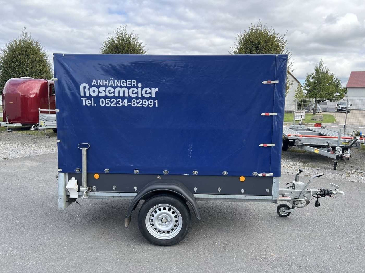 BOECKMANN HNB 1025 Plane Kastenanhänger gebremst - Remorque voiture: photos 2 BOECKMANN HNB 1025 Plane Kastenanhänger gebremst - Remorque voiture: photos 2