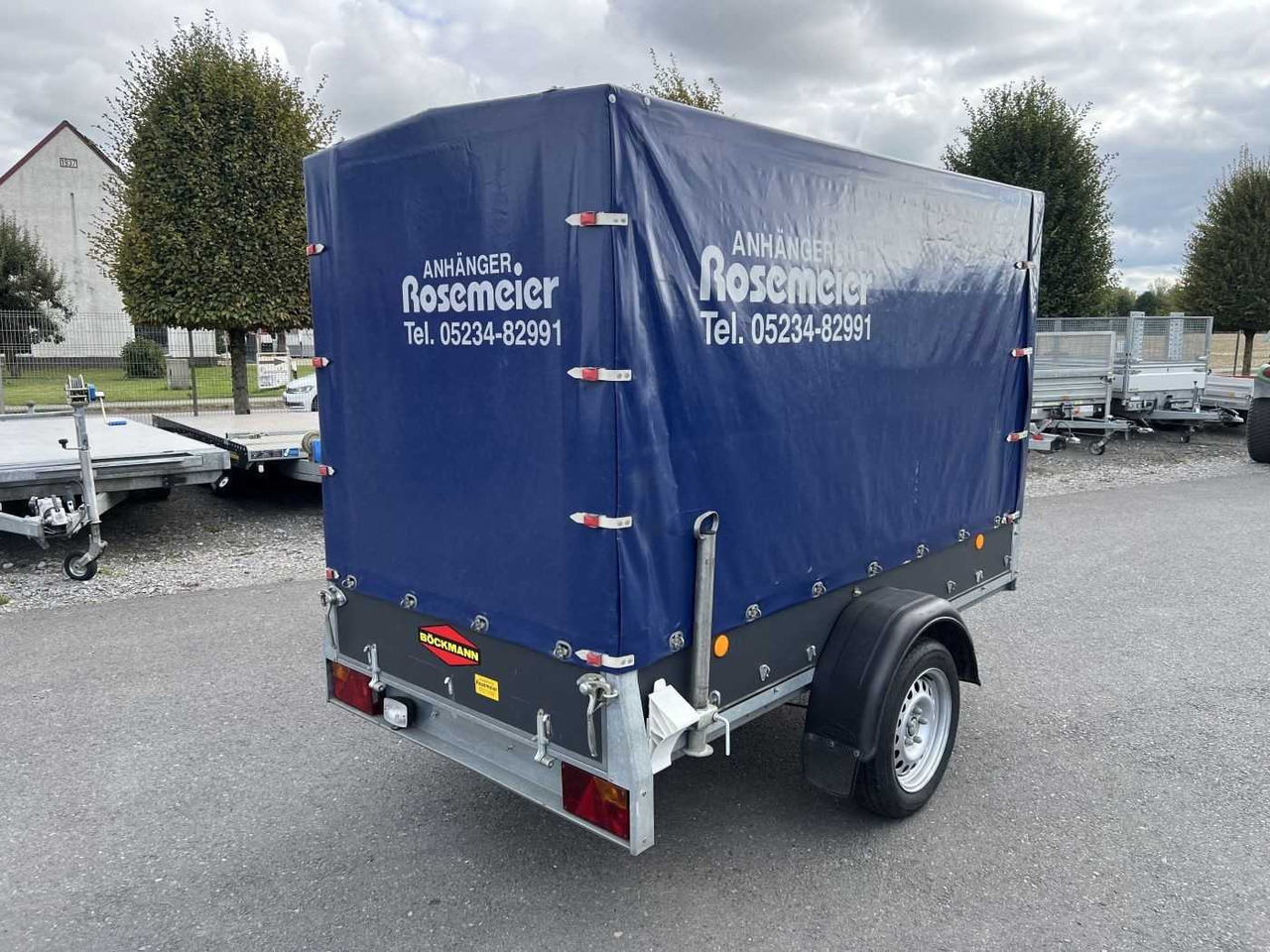 BOECKMANN HNB 1025 Plane Kastenanhänger gebremst - Remorque voiture: photos 3 BOECKMANN HNB 1025 Plane Kastenanhänger gebremst - Remorque voiture: photos 3
