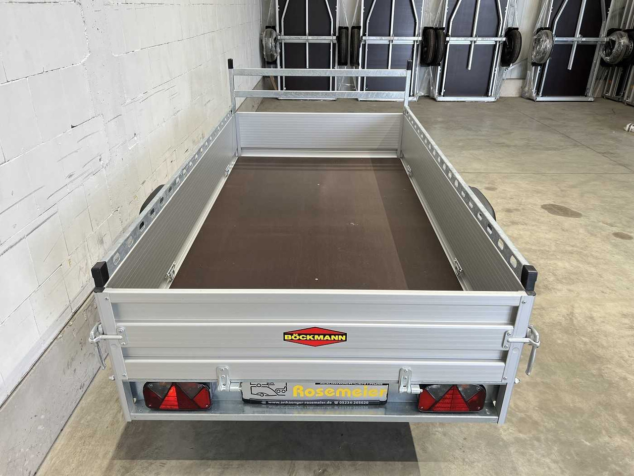 Remorque voiture neuf BOECKMANN TL-AL 2513/135 Profi Kastenanhänger gebremst: photos 6