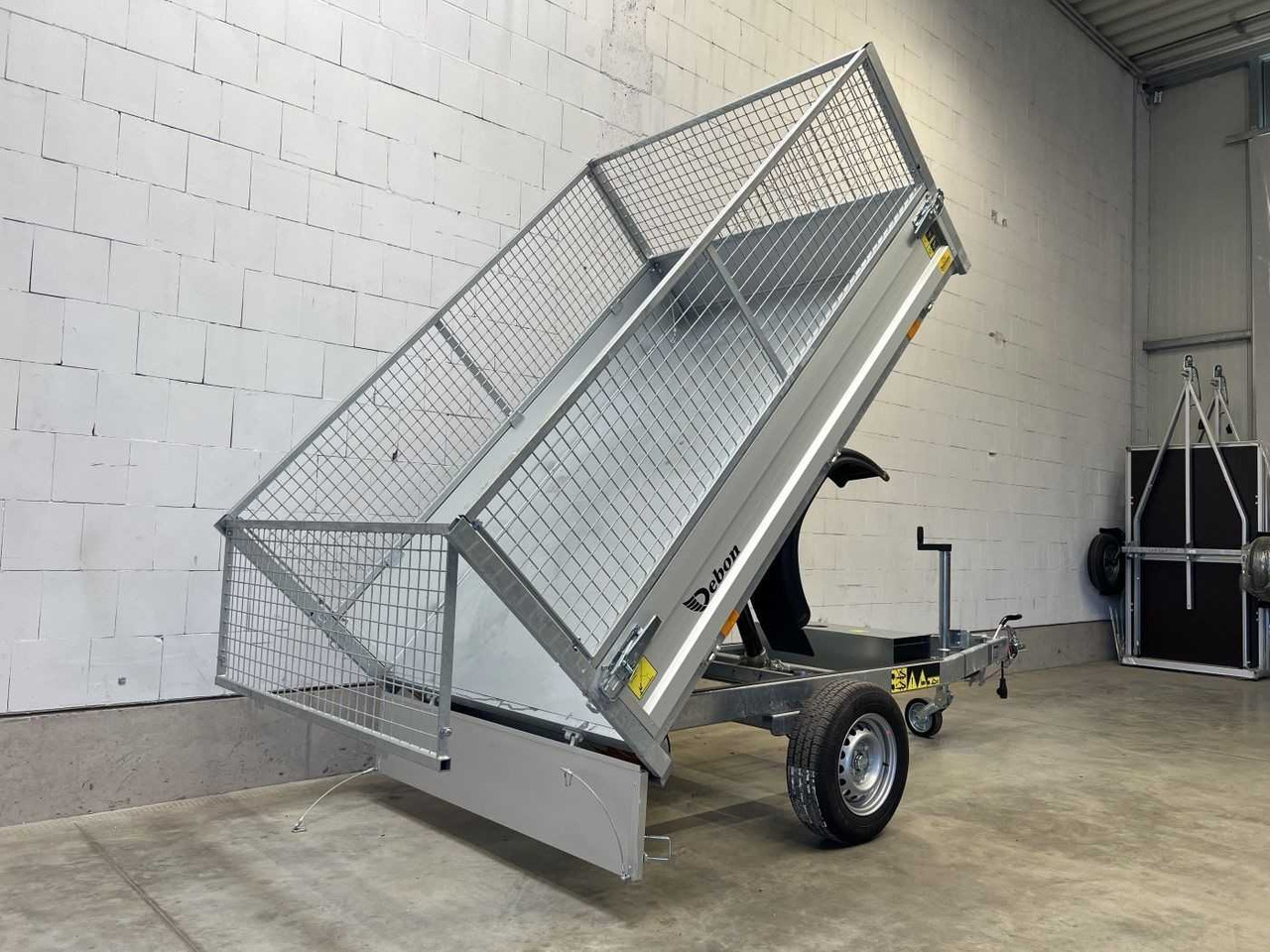 CHEVAL LIBERTE DEBON PW0E Lux 1500 Gitter Rückwärtskipper - Remorque benne: photos 2 CHEVAL LIBERTE DEBON PW0E Lux 1500 Gitter Rückwärtskipper - Remorque benne: photos 2