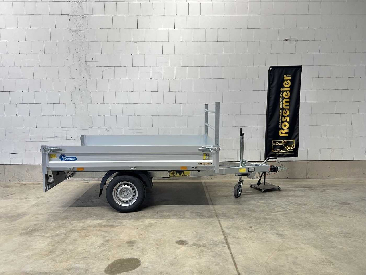 CHEVAL LIBERTE DEBON PW0E Lux 1500 Rückwärtskipper - Remorque benne: photos 5 CHEVAL LIBERTE DEBON PW0E Lux 1500 Rückwärtskipper - Remorque benne: photos 5