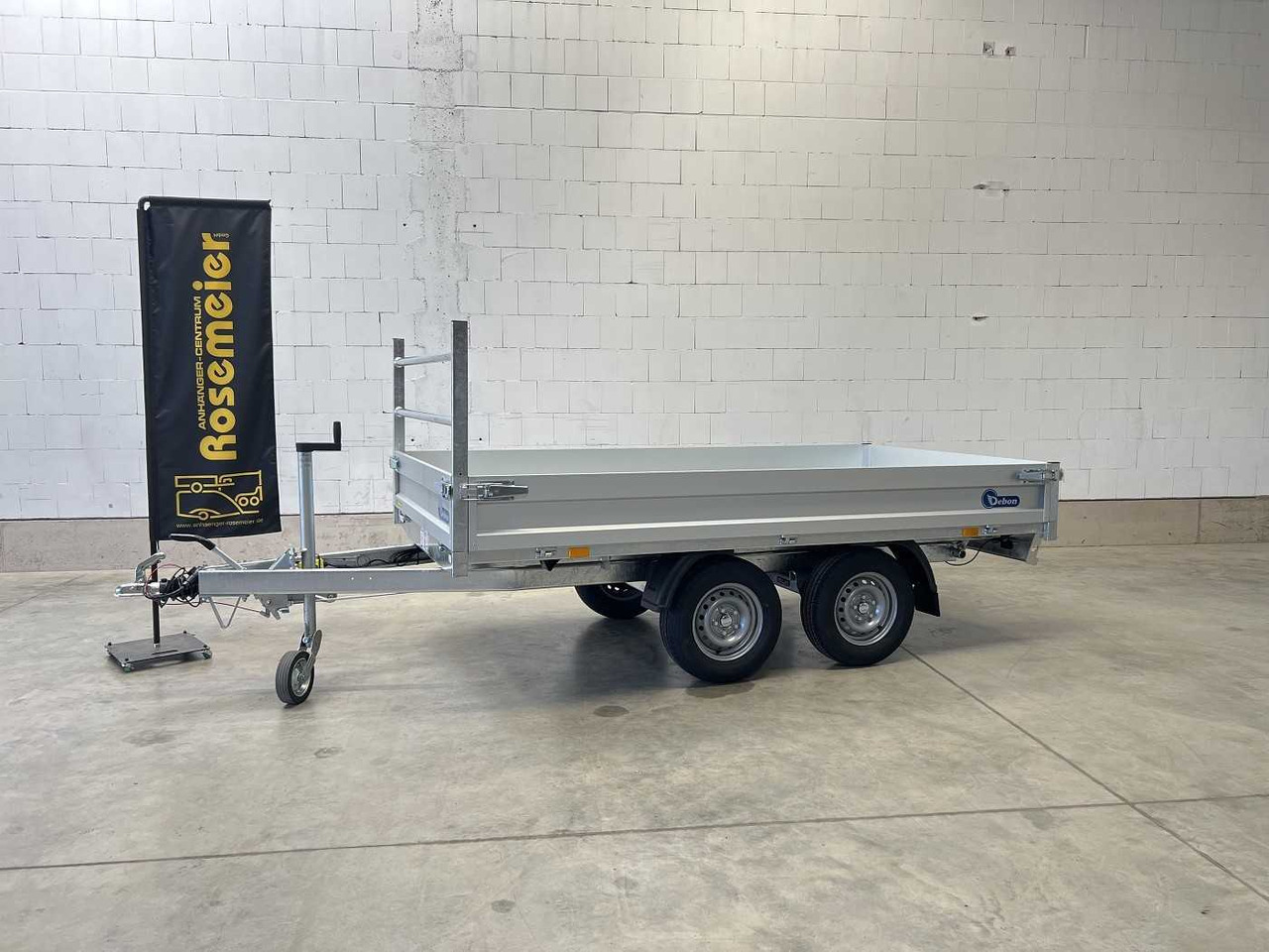 Remorque benne neuf CHEVAL LIBERTE DEBON PW1.2E Lux E-Pumpe Rückwärtskipper: photos 27