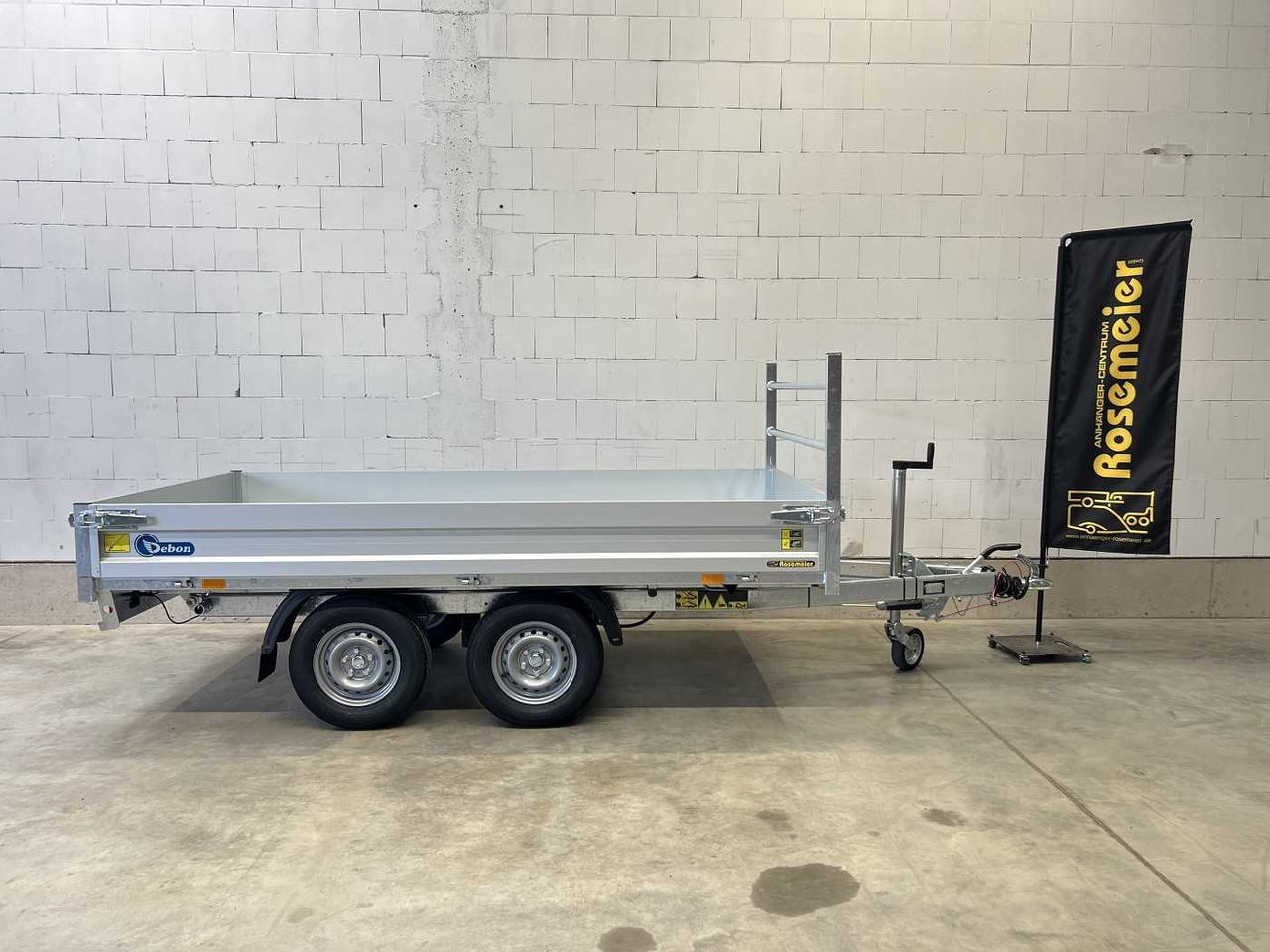 CHEVAL LIBERTE DEBON PW1.2E Lux E-Pumpe Rückwärtskipper - Remorque benne: photos 5 CHEVAL LIBERTE DEBON PW1.2E Lux E-Pumpe Rückwärtskipper - Remorque benne: photos 5