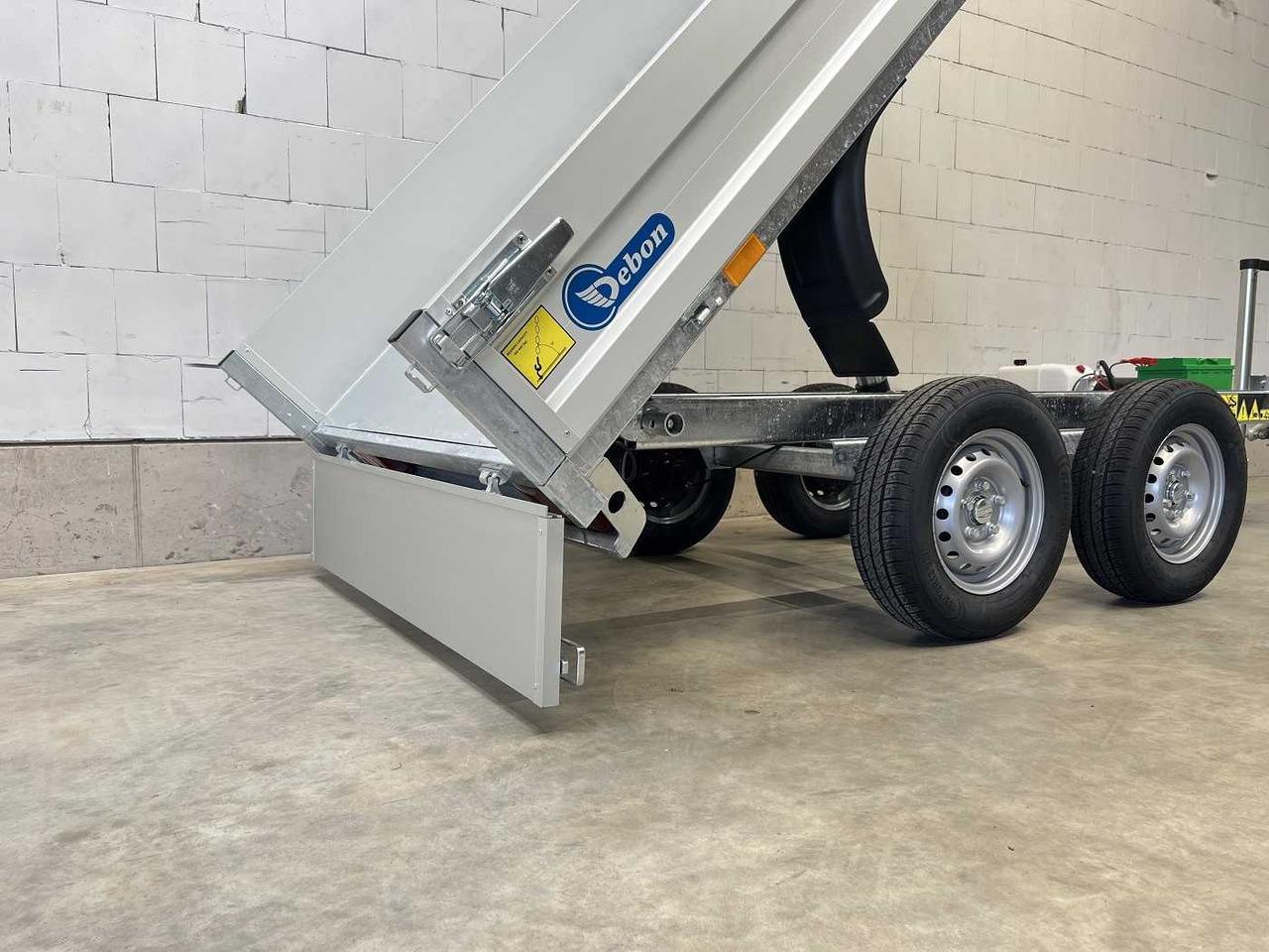 CHEVAL LIBERTE DEBON PW1.2E Lux E-Pumpe Rückwärtskipper - Remorque benne: photos 4 CHEVAL LIBERTE DEBON PW1.2E Lux E-Pumpe Rückwärtskipper - Remorque benne: photos 4