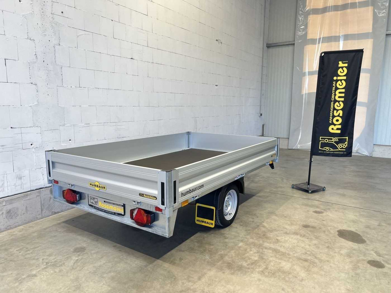HUMBAUR HN 152616 Hochlader - Remorque voiture: photos 2 HUMBAUR HN 152616 Hochlader - Remorque voiture: photos 2