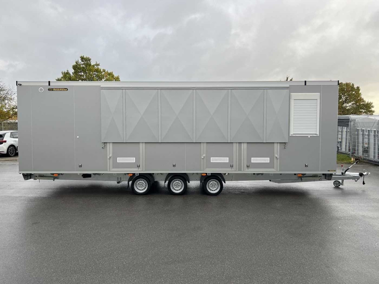 ROSEMEIER VE Mobi 8344-SP1 Tridem Mannschaftswagen - Conteneur comme habitat, Remorque: photos 3 ROSEMEIER VE Mobi 8344-SP1 Tridem Mannschaftswagen - Conteneur comme habitat, Remorque: photos 3