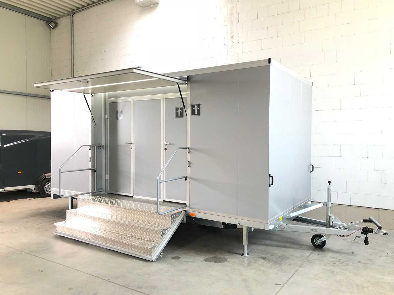 ROSEMEIER VE 3 Damen, 1 Herren, 4 Urinale Toilettenanhänger - Remorque: photos 5 ROSEMEIER VE 3 Damen, 1 Herren, 4 Urinale Toilettenanhänger - Remorque: photos 5