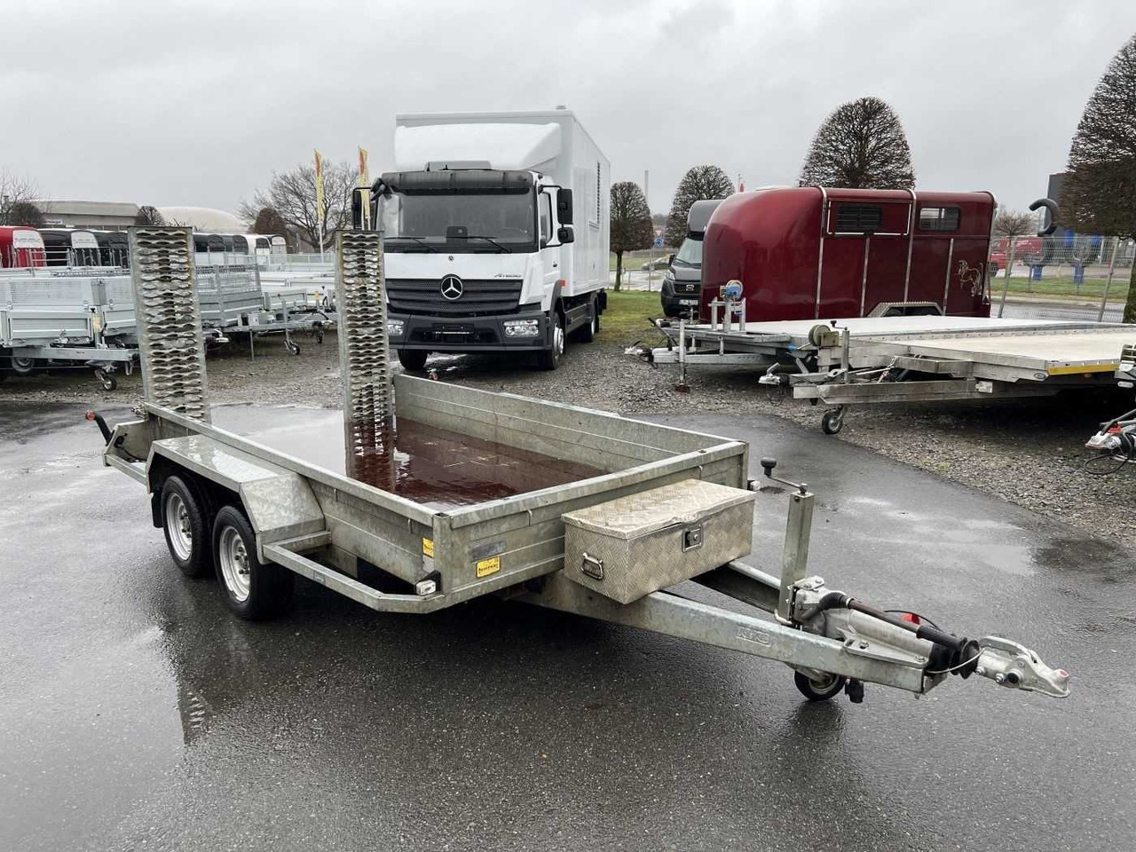 SARIS Magnum Explorer 350 Maschinentransporter - Remorque porte engin: photos 2 SARIS Magnum Explorer 350 Maschinentransporter - Remorque porte engin: photos 2