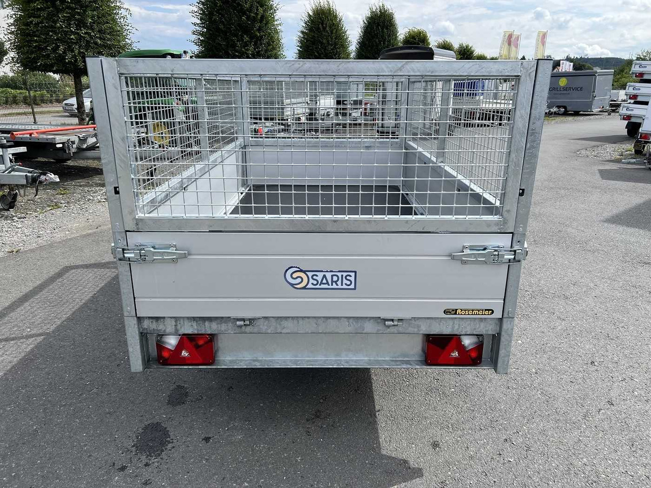 SARIS PL 276 150 1500 1 Gitter Hochlader - Remorque voiture: photos 4 SARIS PL 276 150 1500 1 Gitter Hochlader - Remorque voiture: photos 4