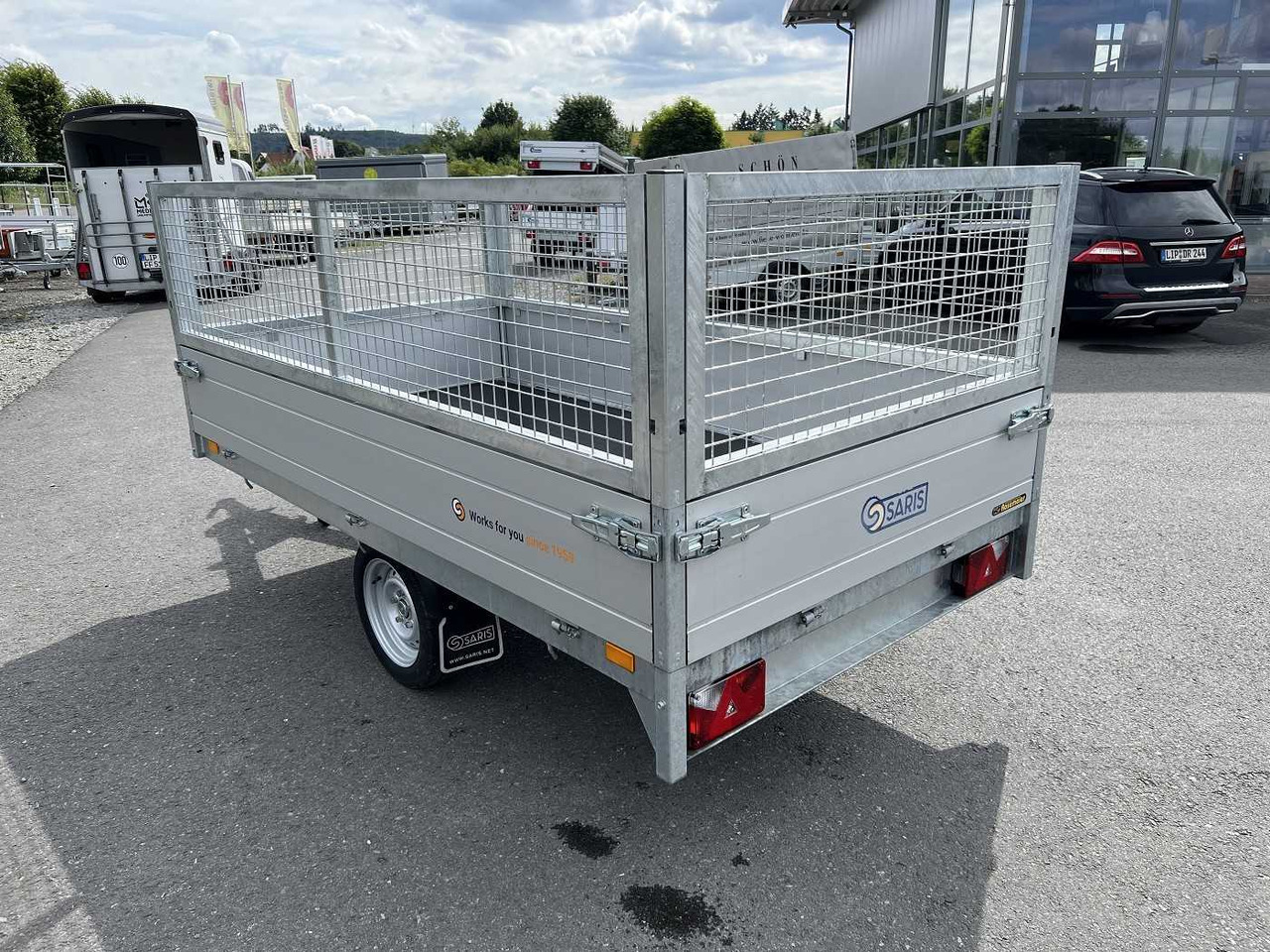 SARIS PL 276 150 1500 1 Gitter Hochlader - Remorque voiture: photos 5 SARIS PL 276 150 1500 1 Gitter Hochlader - Remorque voiture: photos 5