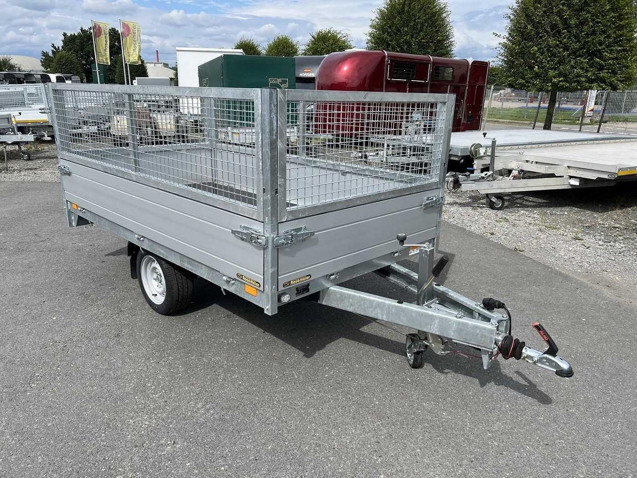 SARIS PL 276 150 1500 1 Gitter Hochlader - Remorque voiture: photos 1 SARIS PL 276 150 1500 1 Gitter Hochlader - Remorque voiture: photos 1