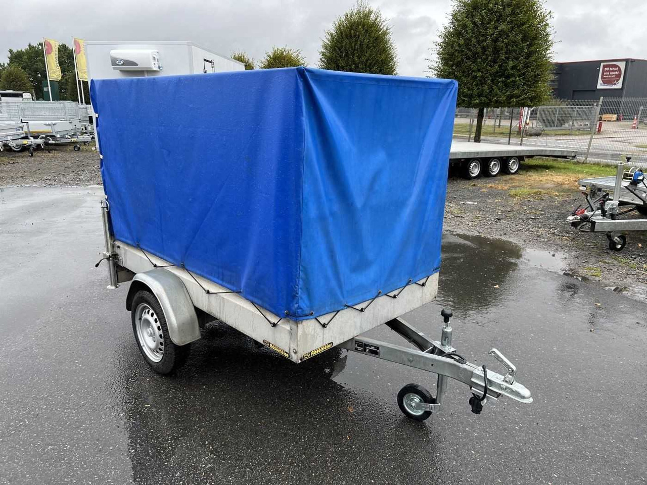 STEMA B 6075 Plane Kastenanhänger ungebremst - Remorque voiture: photos 1 STEMA B 6075 Plane Kastenanhänger ungebremst - Remorque voiture: photos 1