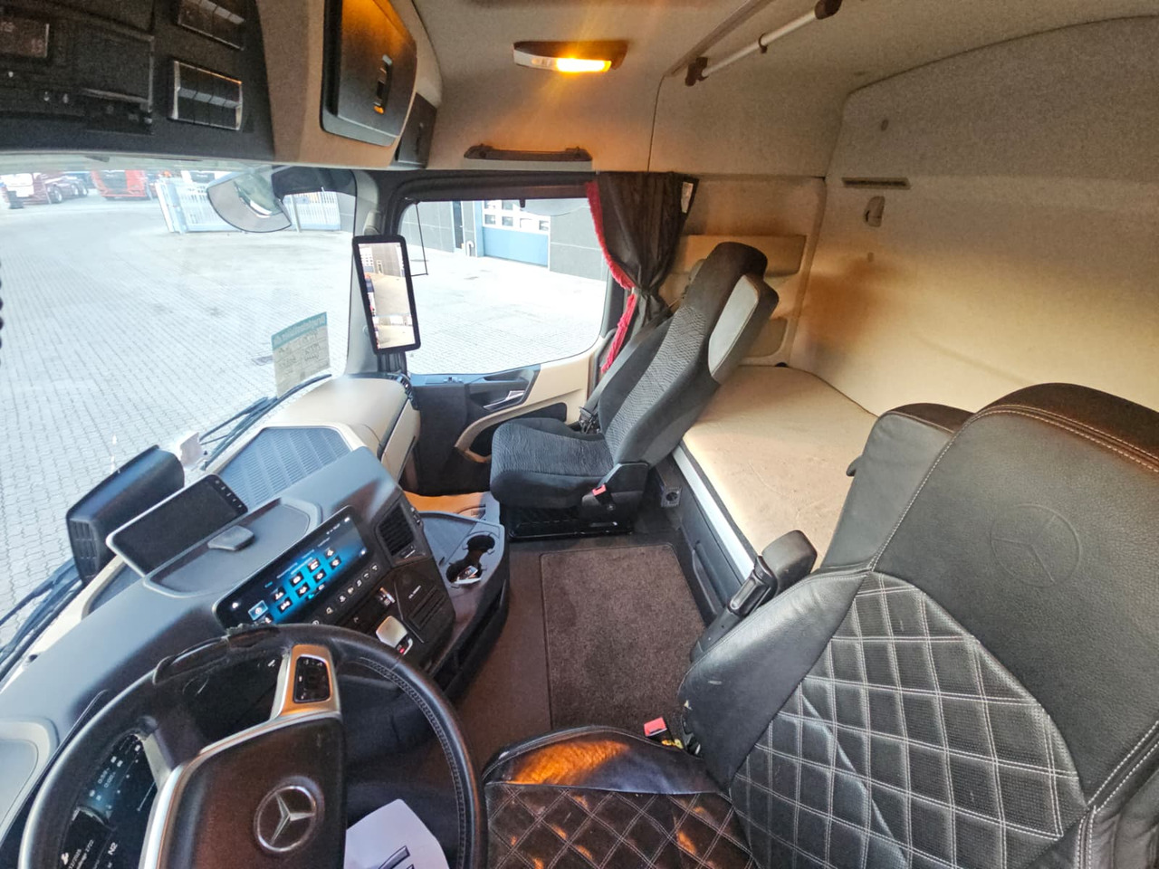 Camion porte-conteneur/ Caisse mobile, Camion grue Mercedes Benz Actros 2545: photos 8 Camion porte-conteneur/ Caisse mobile, Camion grue Mercedes Benz Actros 2545: photos 8