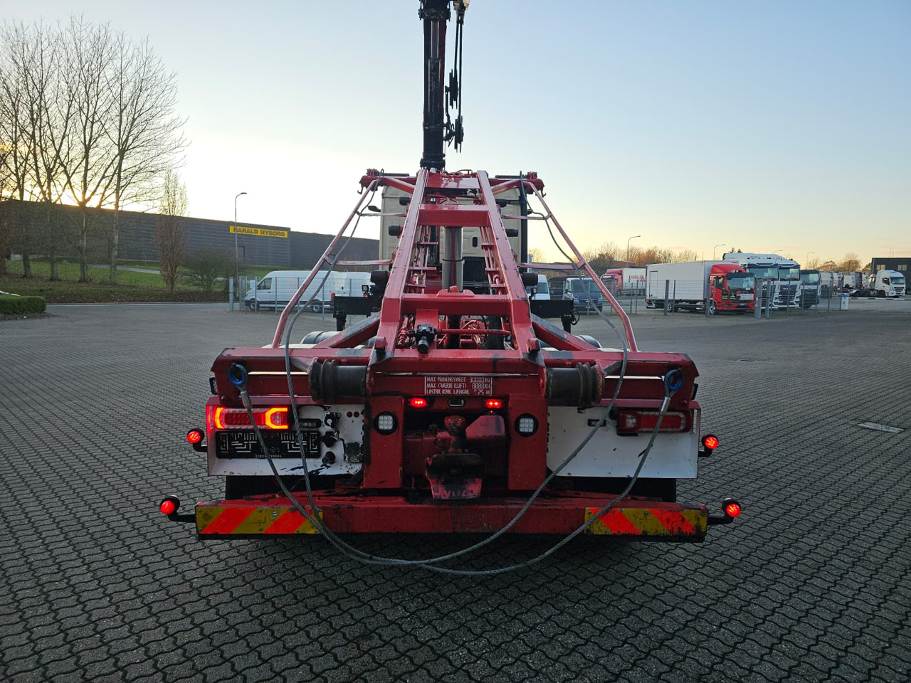 Camion porte-conteneur/ Caisse mobile, Camion grue Mercedes Benz Actros 2545: photos 10 Camion porte-conteneur/ Caisse mobile, Camion grue Mercedes Benz Actros 2545: photos 10