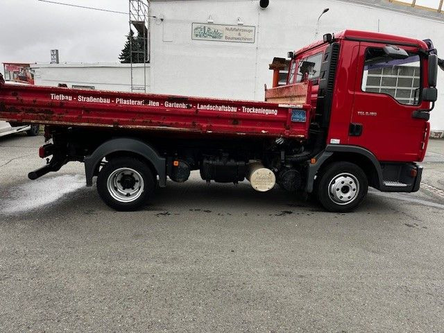 MAN TGL 8.180 Mit Meiller Dreiseitenkipper - Camion benne: photos 4 MAN TGL 8.180 Mit Meiller Dreiseitenkipper - Camion benne: photos 4