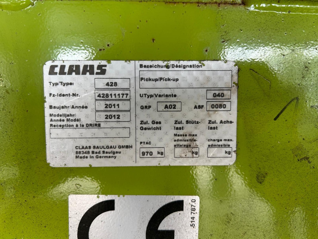 CLAAS Jaguar 890 mit Kemper 360 und PU - crédit-bail CLAAS Jaguar 890 mit Kemper 360 und PU: photos 32