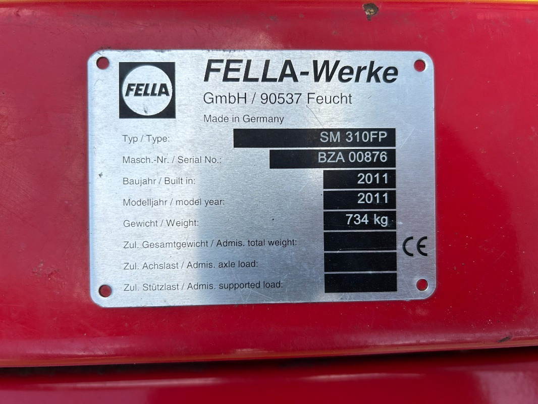 Fella SM 310 FP - Faucheuse: photos 4 Fella SM 310 FP - Faucheuse: photos 4