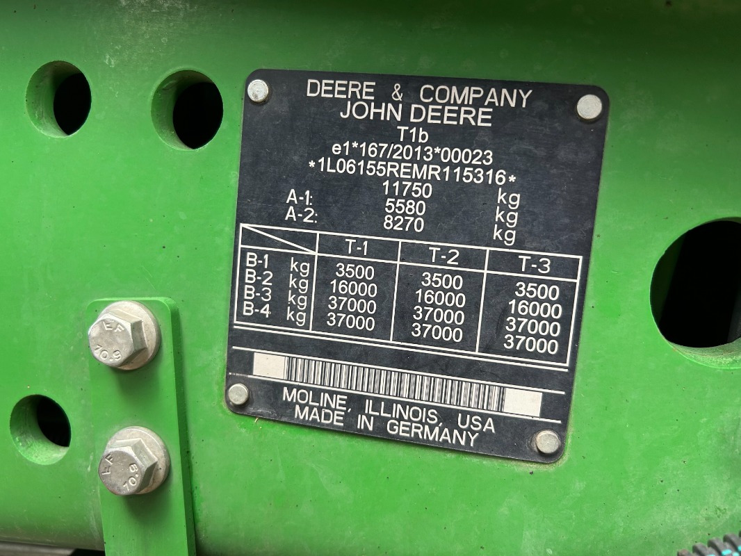 John Deere 6155R - Tracteur agricole: photos 4 John Deere 6155R - Tracteur agricole: photos 4
