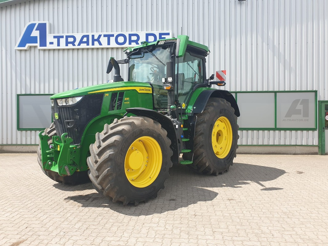John Deere 7R 330 **MIETRÜCKLÄUFER** - Tracteur agricole: photos 1 John Deere 7R 330 **MIETRÜCKLÄUFER** - Tracteur agricole: photos 1