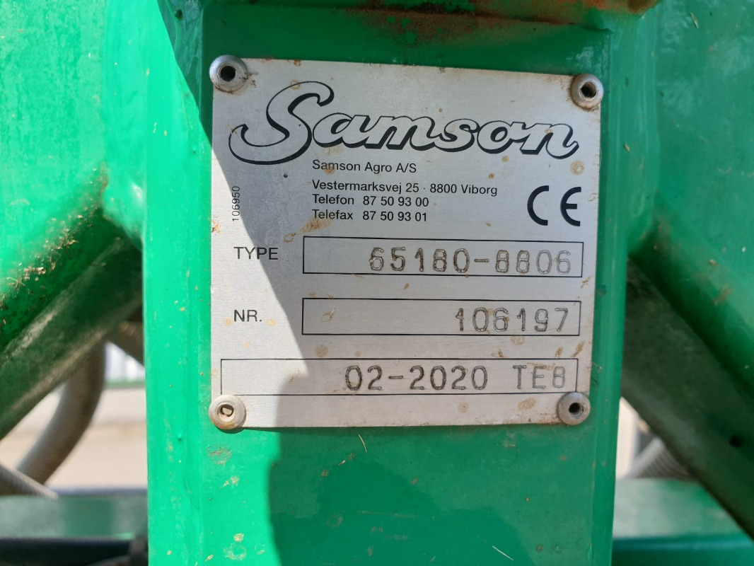 Samson TE 8 - Epandeurs: photos 2 Samson TE 8 - Epandeurs: photos 2