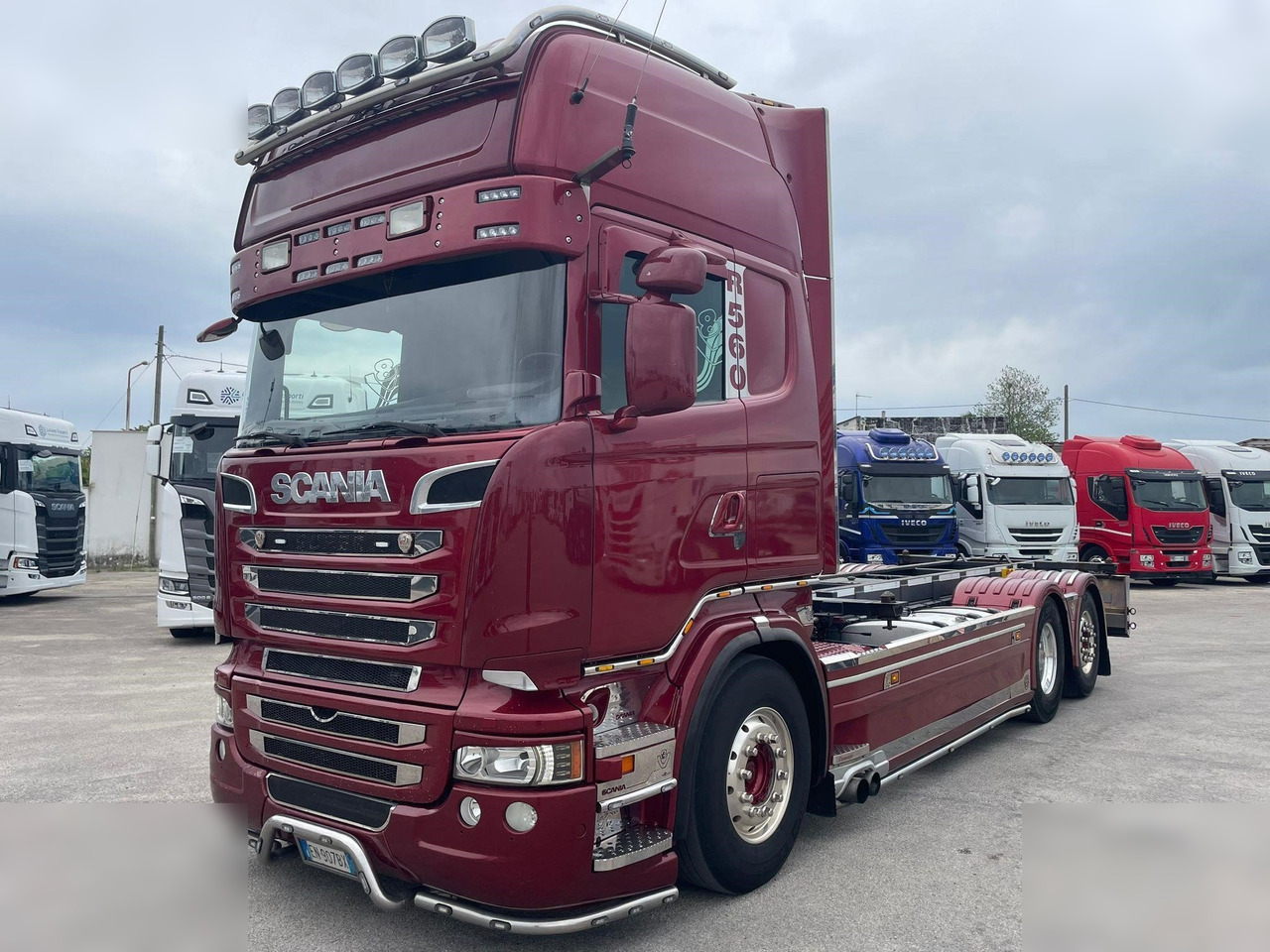 SCANIA R560 - Camion porte-conteneur/ Caisse mobile: photos 3 SCANIA R560 - Camion porte-conteneur/ Caisse mobile: photos 3