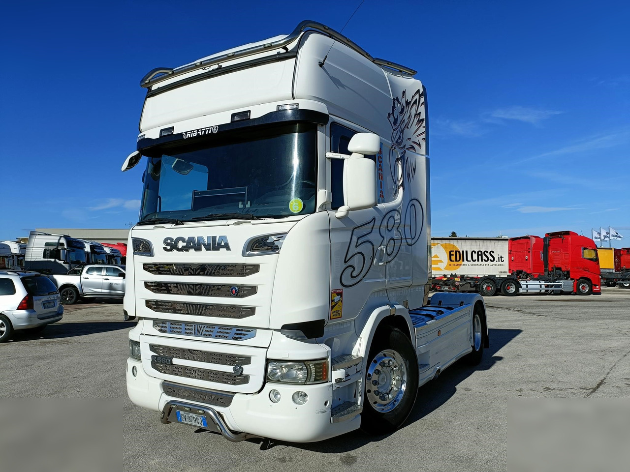 SCANIA R580 - Tracteur routier: photos 2 SCANIA R580 - Tracteur routier: photos 2