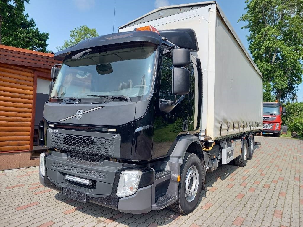 Camion grue Volvo FE 320, 6x2, PALFINGER PK10000, EURO6, FULL AIR: photos 10