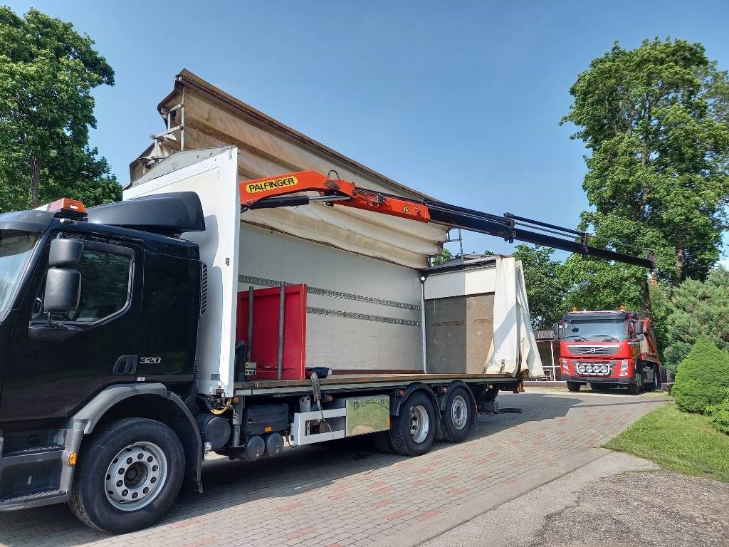 Volvo FE 320, 6x2, PALFINGER PK10000, EURO6, FULL AIR - Camion grue: photos 1 Volvo FE 320, 6x2, PALFINGER PK10000, EURO6, FULL AIR - Camion grue: photos 1