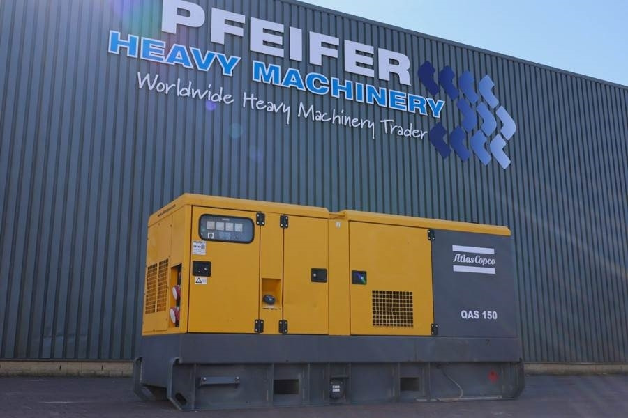 Atlas Copco QAS 150 Diesel, 150KVA * NON - WORKING * - Groupe électrogène: photos 1 Atlas Copco QAS 150 Diesel, 150KVA * NON - WORKING * - Groupe électrogène: photos 1