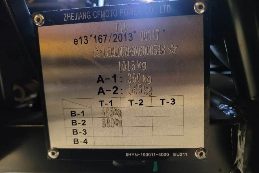 Quadricycle CFMoto UFORCE600 Valid Inspection, *Guarantee! Dutch Regi: photos 6 Quadricycle CFMoto UFORCE600 Valid Inspection, *Guarantee! Dutch Regi: photos 6