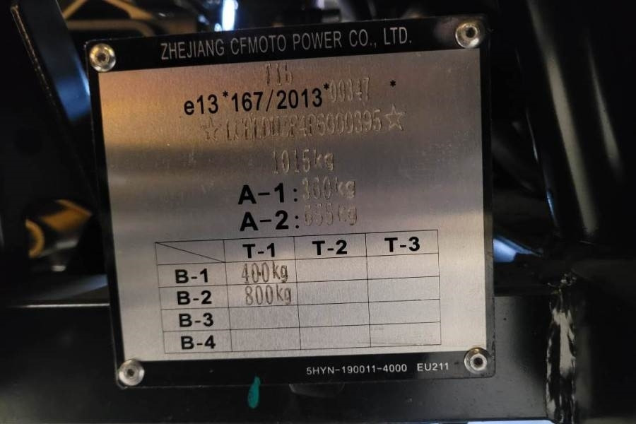 Quadricycle CFMoto UFORCE600 Valid Inspection, *Guarantee! Dutch Regi: photos 8