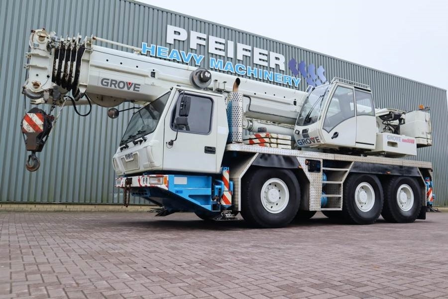 Grove GMK3055 Diesel, 6x6x6, 55t Capacity, 43m Main Boom - Grue tout-terrain: photos 1 Grove GMK3055 Diesel, 6x6x6, 55t Capacity, 43m Main Boom - Grue tout-terrain: photos 1