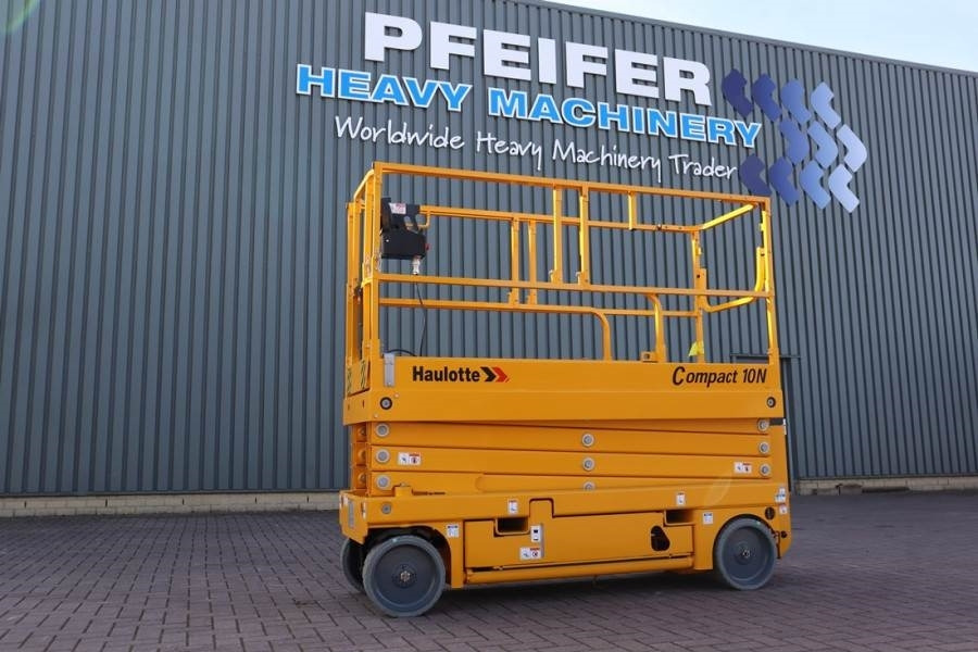 Haulotte Compact 10N Valid Iinspection, *Guarantee! 10m Wor - Nacelle ciseaux: photos 1 Haulotte Compact 10N Valid Iinspection, *Guarantee! 10m Wor - Nacelle ciseaux: photos 1