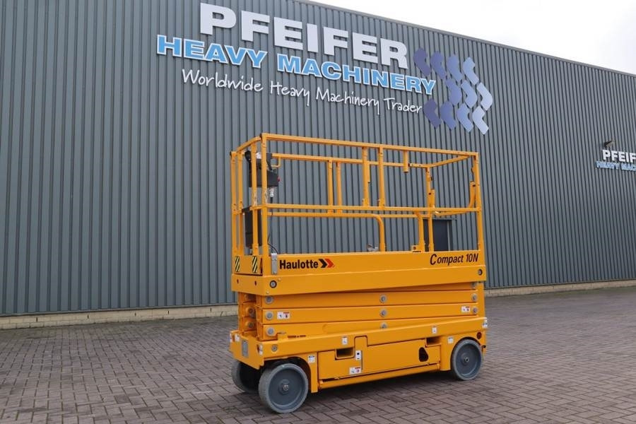 Haulotte Compact 10N Valid Inspection, *Guarantee! 10m Work - Nacelle ciseaux: photos 1 Haulotte Compact 10N Valid Inspection, *Guarantee! 10m Work - Nacelle ciseaux: photos 1