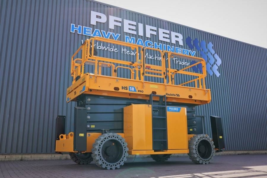 Haulotte HS18EPRO Valid Inspection, Full Electric 4x4 Drive - Nacelle ciseaux: photos 1 Haulotte HS18EPRO Valid Inspection, Full Electric 4x4 Drive - Nacelle ciseaux: photos 1
