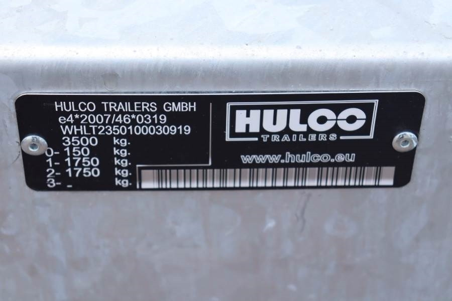 Remorque voiture Hulco Terrax-2 3500kg 2 Axel Trailer, 2.770 kg Capacity,: photos 7