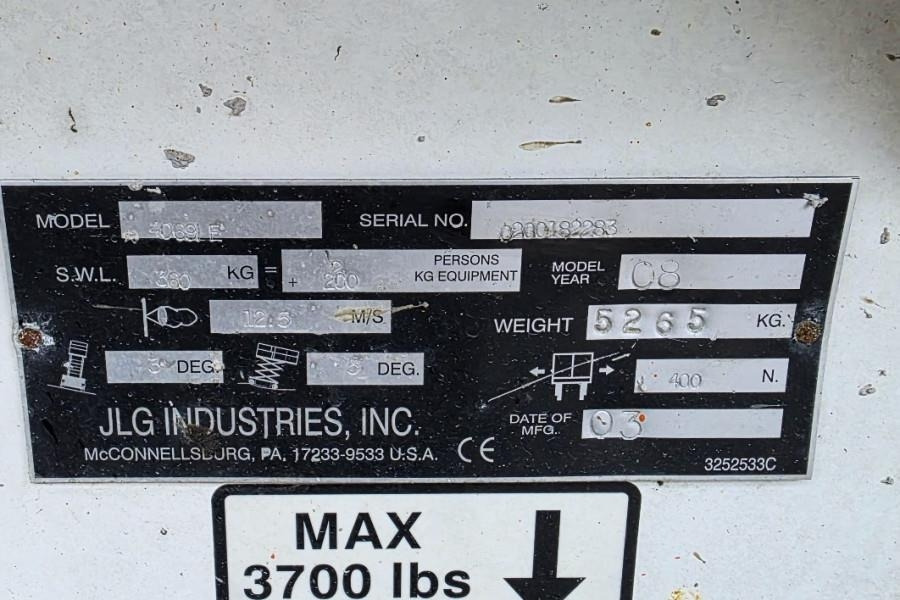 Nacelle ciseaux JLG 4069LE Electric, 14.2m Working Height, 360kg Capac: photos 7 Nacelle ciseaux JLG 4069LE Electric, 14.2m Working Height, 360kg Capac: photos 7