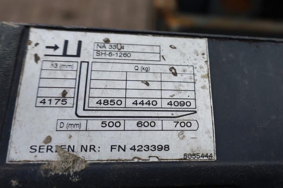 Chariot élévateur diesel Jungheinrich EFG550 Electric, 5000kg Capacity, Lifting Height 3: photos 7