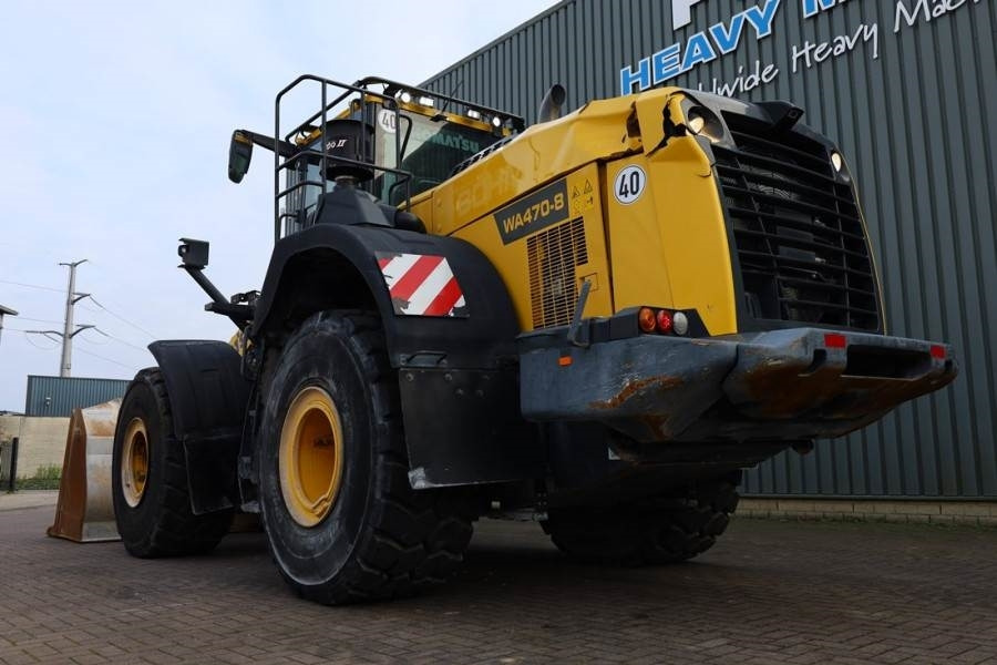 Chargeuse sur pneus Komatsu WA470-8 Diesel, 4x4 Drive, Tamtron Weighting Syste: photos 10