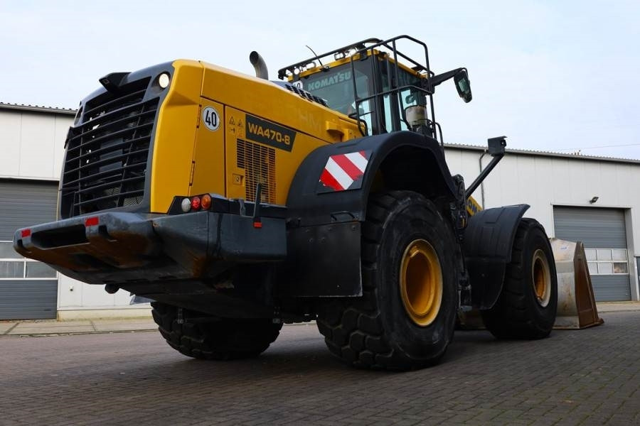 Chargeuse sur pneus Komatsu WA470-8 Diesel, 4x4 Drive, Tamtron Weighting Syste: photos 9