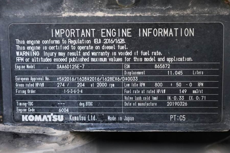 Chargeuse sur pneus Komatsu WA470-8 Diesel, 4x4 Drive, Tamtron Weighting Syste: photos 18