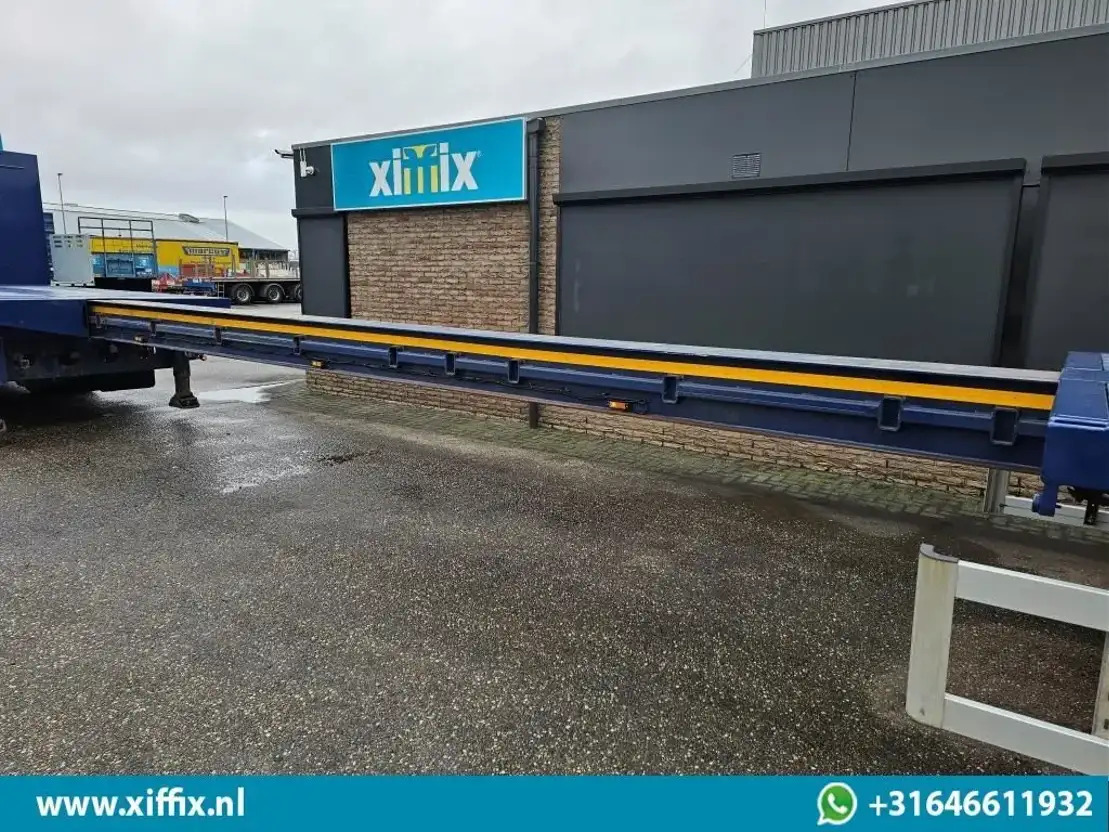 Doll 3-ass. Vlakke uitschuifbare oplegger / Naloop gestuurd / 14090 - Semi-remorque plateau: photos 5 Doll 3-ass. Vlakke uitschuifbare oplegger / Naloop gestuurd / 14090 - Semi-remorque plateau: photos 5